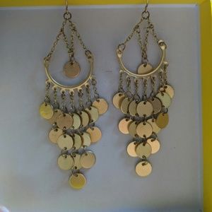 ✨ Dull Gold Chandelier Earrings ✨